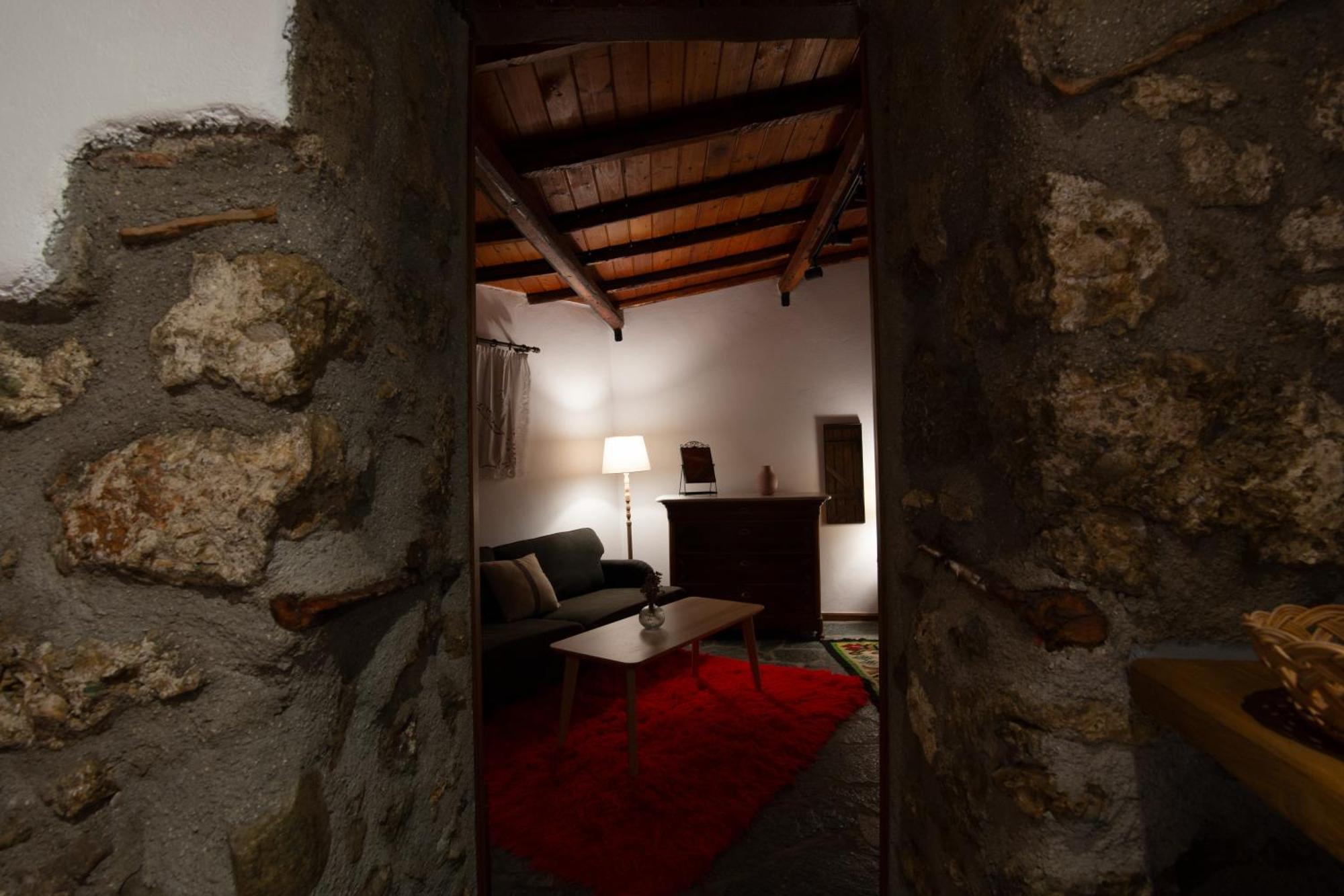 Ferienwohnung Fteri Stone House In Platanos, Akrata Exterior foto
