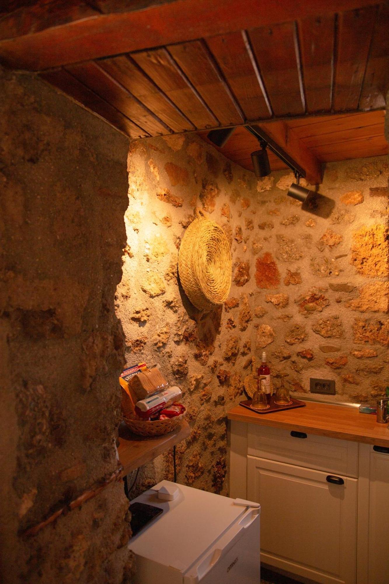 Ferienwohnung Fteri Stone House In Platanos, Akrata Exterior foto